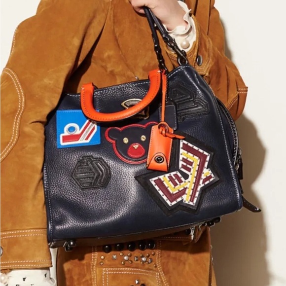 Coach 1941 varsity patch rogue 30 Navy - Picture 3 of 12